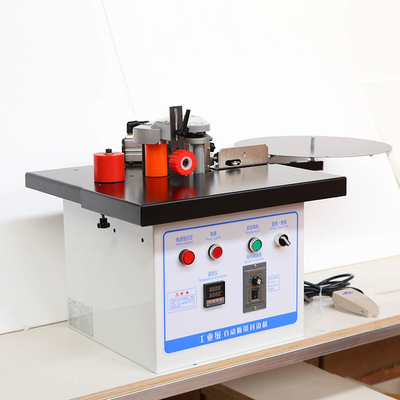 F60 Belt Breaking Automatic Edge Banding Machines Meluruskan Industri Mini 6m / Min