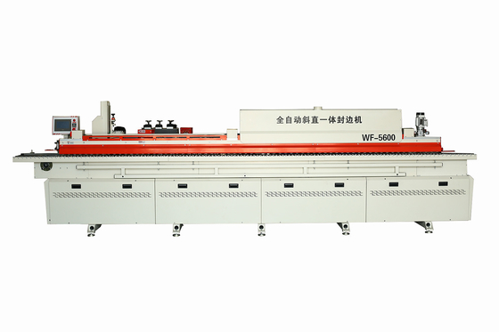 Woodworking Edge Bander Otomatis Miring Dan Lurus Tujuan Ganda